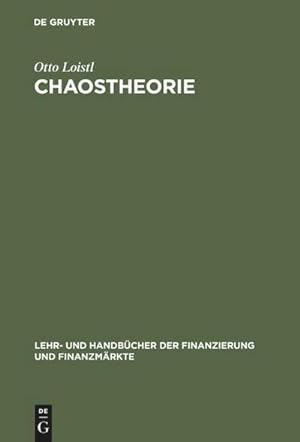 Imagen del vendedor de Chaostheorie a la venta por BuchWeltWeit Ludwig Meier e.K.