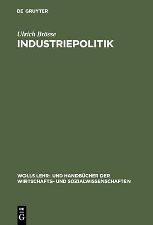 Immagine del venditore per Industriepolitik venduto da BuchWeltWeit Ludwig Meier e.K.