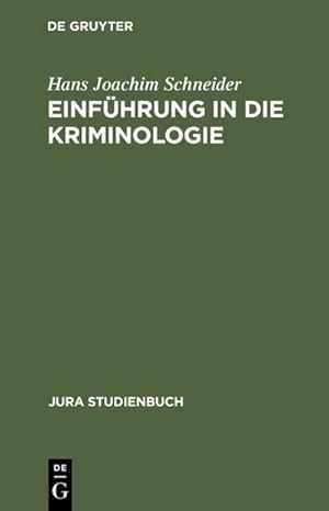 Seller image for Einfhrung in die Kriminologie for sale by BuchWeltWeit Ludwig Meier e.K.