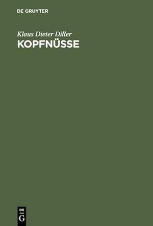 Imagen del vendedor de Kopfnsse a la venta por BuchWeltWeit Ludwig Meier e.K.