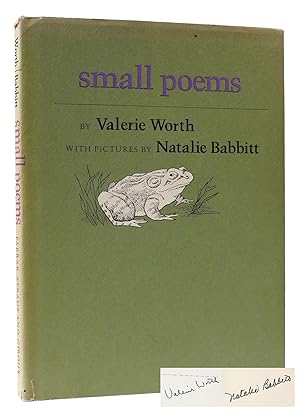 Seller image for SMALL POEMS SIGNED for sale by Rare Book Cellar