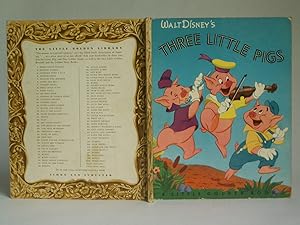 Imagen del vendedor de Walt Disney's The Three Little Pigs a la venta por Bookworks [MWABA, IOBA]