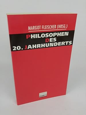 Seller image for Philosophen des 20. Jahrhunderts: Eine Einfhrung Eine Einfhrung for sale by ANTIQUARIAT Franke BRUDDENBOOKS