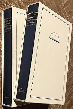 Bild des Verkufers fr American Poetry Twentieth Century, Two Volumes: Volume 1 : Henry Adams to Dorothy Parker & Volume 2 : E. E. Cummings to May Swenson zum Verkauf von DogStar Books