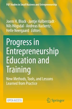 Immagine del venditore per Progress in Entrepreneurship Education and Training venduto da BuchWeltWeit Ludwig Meier e.K.