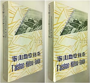 T'aishan-Kufow Guide. Taschan-Tchufu Fuhrer. Mount Taishan and Temple of Confucius, Qufu. Origina...