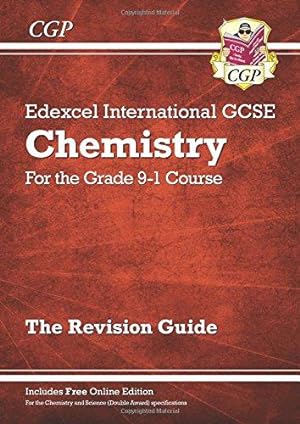 Seller image for New Edexcel International GCSE Chemistry Revision Guide: Inc Online Edition, Videos and Quizzes (CGP IGCSE Chemistry) for sale by WeBuyBooks
