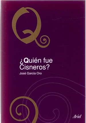 Seller image for Quin fue Cisneros?. . for sale by Librera Astarloa