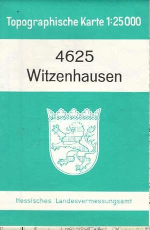 Bild des Verkufers fr Topographische Karte; Teil: 4625., Witzenhausen zum Verkauf von Schrmann und Kiewning GbR