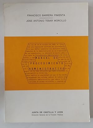 Seller image for Manual de proceso administrativo. for sale by La Leona LibreRa