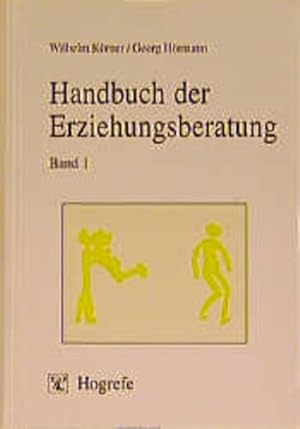 Seller image for Handbuch der Erziehungsberatung. Band I: Anwendungsbereiche und Methoden der Erziehungsberatung. for sale by Antiquariat Thomas Haker GmbH & Co. KG