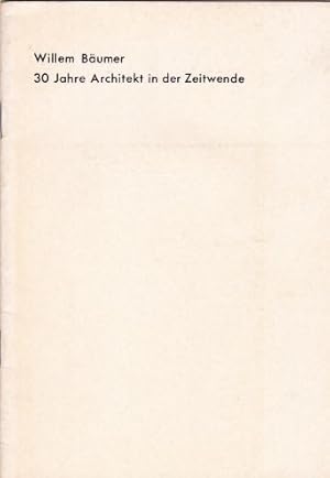 30 Jahre Architekt in der Zeitwende. Ansprache zur Entlassung der Absolventen der Ingenieurschule...