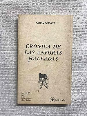 Image du vendeur pour Crnica de las nforas halladas mis en vente par Campbell Llibres