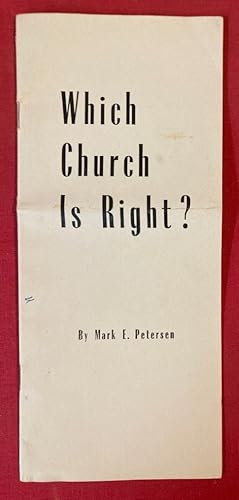 Which Church is Right?