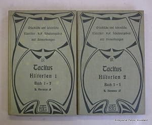 Historiarum libri qui supersunt (Deckeltitel: Die Historien). 2 Bände (Buch 1 u. II, bzw. Buch II...