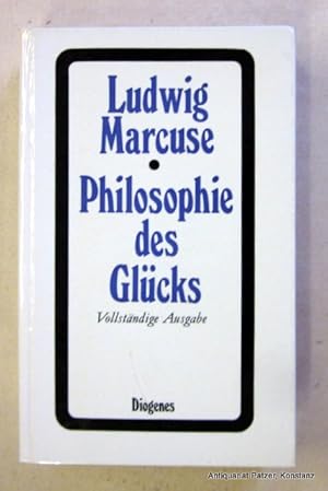 Bild des Verkufers fr Philosophie des Glcks. Von Hiob bis Freud. Vom Autor redigierte u. erweiterte Neuausgabe nach dem vollstndigen Text der Erstausgabe von 1949. Zrich, Diogenes, 1972. 325 S., 1 Bl. Or.-Pp. (ISBN 3257200218). zum Verkauf von Jrgen Patzer