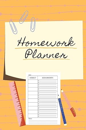 Image du vendeur pour Homework Planner: Over 110 Pages / Over 15 Weeks; 6 x 9 Format mis en vente par Redux Books