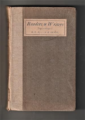Readers and writers, 1917-1921