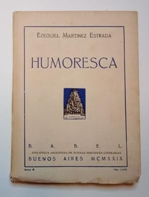 Seller image for Humoresca for sale by Apartirdecero