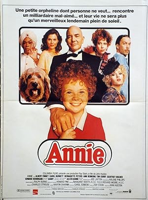 "ANNIE" Réalisé par John HUSTON en 1982 avec Aileen QUINN, Albert FINNEY / Affiche française orig...