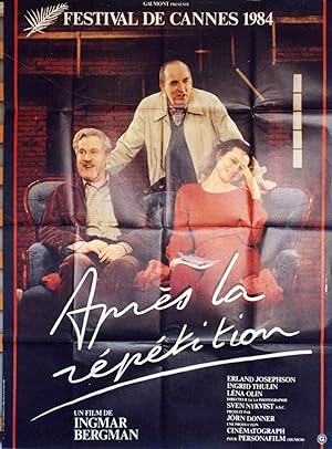 "APRÈS LA RÉPÉTITION" EFTER REPETITIONEN / Réalisé par Ingmar BERGMAN en 1984 avec Erland JOSEPHS...