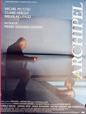 "ARCHIPEL" Réalisé par Pierre GRANIER-DEFERRE en 1993 avec Michel PICCOLI, Claire NEBOUT / Affich...