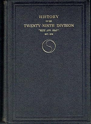 Bild des Verkufers fr History of the Twenty-Ninth Division - "Blue And Gray" 1917-1919 zum Verkauf von Blue Whale Books, ABAA