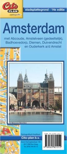 Imagen del vendedor de Citoplan stadsplattegrond Amsterdam: met Abcoude, Amstelveen (ged.), Badhoevedorp, Diemen, Duivendrecht en Ouderkerk a la venta por WeBuyBooks