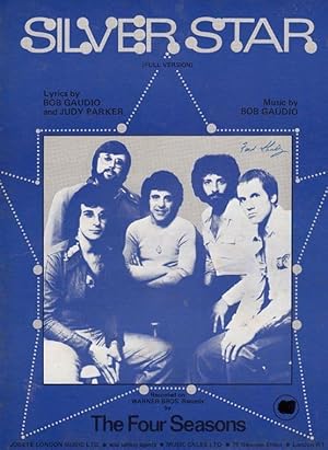 Seller image for Silver Star The Four Seasons 1970s Sheet Music for sale by Postcard Finder