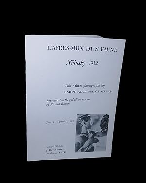 Image du vendeur pour L'Apres-Midi d'Un Faune Nijinsky 1912 mis en vente par Marc J Bartolucci