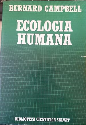 Imagen del vendedor de ECOLOGIA HUMANA. a la venta por Libreria Lopez de Araujo