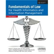 Bild des Verkufers fr Fundamentals of Law for Health Informatics and Information Management, Third Edition (Product # AB241816) zum Verkauf von eCampus