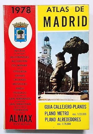 Seller image for ATLAS DE MADRID 1978. EXCELENTE ESTADO!!! for sale by Grupo Letras