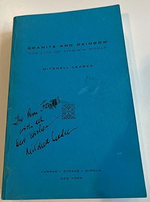 Immagine del venditore per Granite and Rainbow: The Life of Virginia Woolf (Signed Uncorrected Proof) venduto da Brenner's Collectable Books ABAA, IOBA