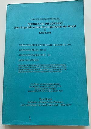 Seller image for Shores of Discovery (Advanced Uncorrected Proof) for sale by Brenner's Collectable Books ABAA, IOBA