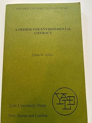 A Primer for Environmental Literacy (Advanced Uncorrected Proof)