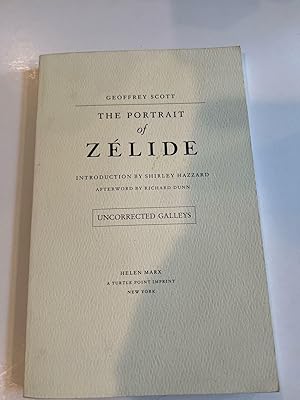 Immagine del venditore per The Portrait of Zelide (Uncorrected Galley) venduto da Brenner's Collectable Books ABAA, IOBA