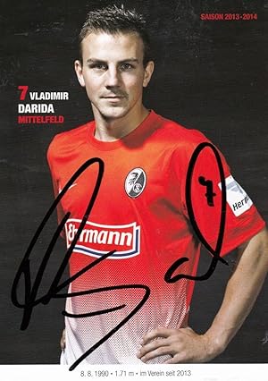 Seller image for Vladimir Darida SC Freiburg Hand Signed Photo for sale by Postcard Finder