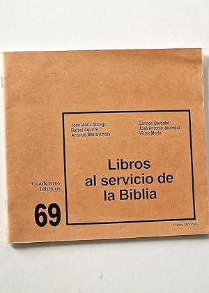 Imagen del vendedor de LIBROS AL SERVICIO DE LA BIBLIA. Cuadernos bblicos. 69 a la venta por Libros con Vidas