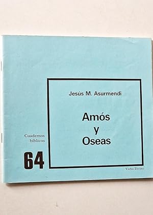 Imagen del vendedor de AMS Y OSEAS. Cuadernos bblicos. 63 a la venta por Libros con Vidas