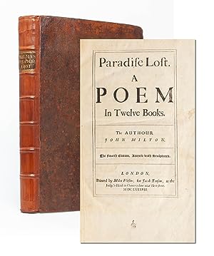 Paradise Lost. A Poem in Twelve Books. [bound with] Paradise Regain'd. A Poem in IV Books