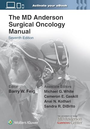 Seller image for MD Anderson Surgical Oncology Manual for sale by GreatBookPrices