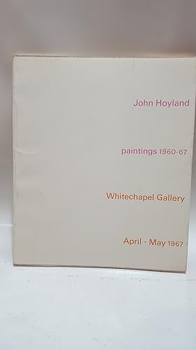 Bild des Verkufers fr John Hoyland Paintings 1960-67 April-May 1967 Exhibition Catalogue zum Verkauf von Cambridge Rare Books