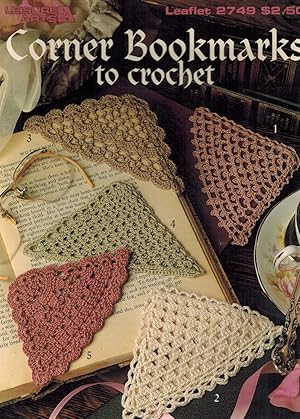 Seller image for CORNER BOOKMARKS TO CROCHET - LEISURE ARTS LEAFLET 2749 for sale by Z-A LLC