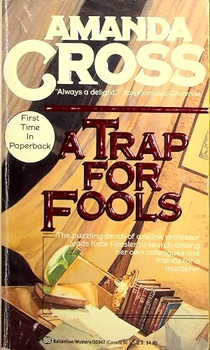 Seller image for A Trap for Fools, Volume 9 (Kate Fansler Mystery) for sale by Adventures Underground