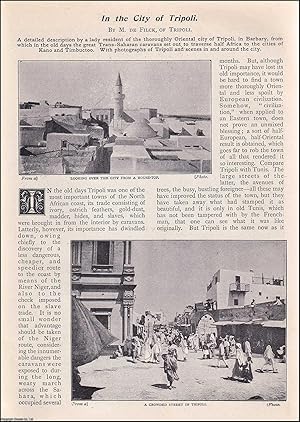 Seller image for In the City of Tripoli : A detailed description by a lady resident of the City of Tripoli, in Barbary. An uncommon original article from the Wide World Magazine 1900. for sale by Cosmo Books