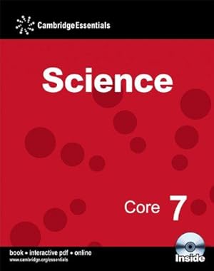 Bild des Verkufers fr Cambridge Essentials Science Core 7 Book with CD-ROM zum Verkauf von WeBuyBooks