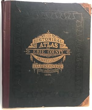 Combination Atlas Map of Erie County Pennsylvania