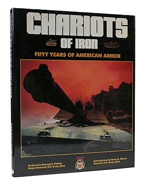 Seller image for CHARIOTS OF IRON: 50 YEARS OF AMERICAN ARMOR for sale by Rare Book Cellar