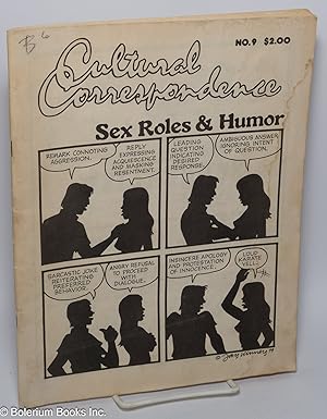 Imagen del vendedor de Cultural Correspondence #9, Spring 1979 a la venta por Bolerium Books Inc.